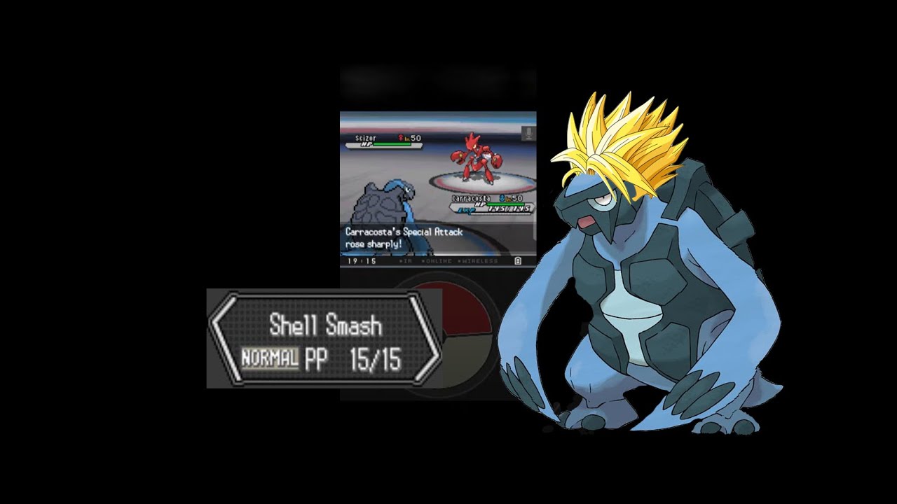 Shell Smash Carracosta be like