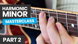The Harmonic Minor Scale Masterclass [Part 2] Harmonising The Scale