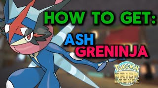 How To Get Ash-Greninja In Pokémon Brickbronze Game In Description