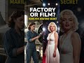 From Factory Girl to Film Legend 🛠️🎬 #MarilynMonroe