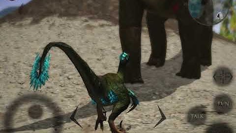 Killing a bronto at level 2 | ultimate raptor simulator 2 ep.1