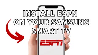 NEW! HOW TO INSTALL ESPN ON YOUR SAMSUNG SMART TV! 2026 FULL GUIDE!