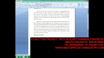 DESIGN AND FABRICATION OF MODAL FOUR WHEEL STEERING SYSTEM MECHANICAL PROJECT- MBOTS  INDUSTRY