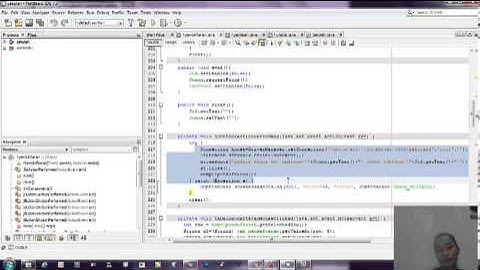Tutorial Simpan Edit Delete tampil data dengan java & Mysql dasar 12111010 Rojali STMIK EL RAHMA