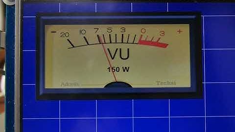 STM32F407  SSD1963 VU METER LCD