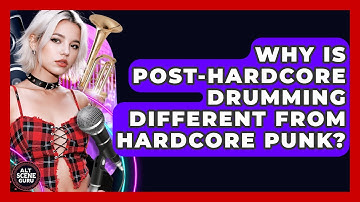 Why Is Post-hardcore Drumming Different From Hardcore Punk? - Alt Scene Guru