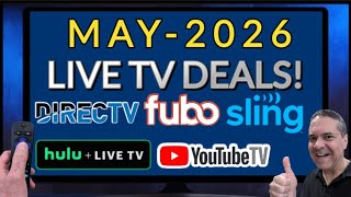 BEST LIVE TV Plan Deals-May 2026⚾🎬