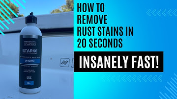 How To Remove Rust Stains On A Boat