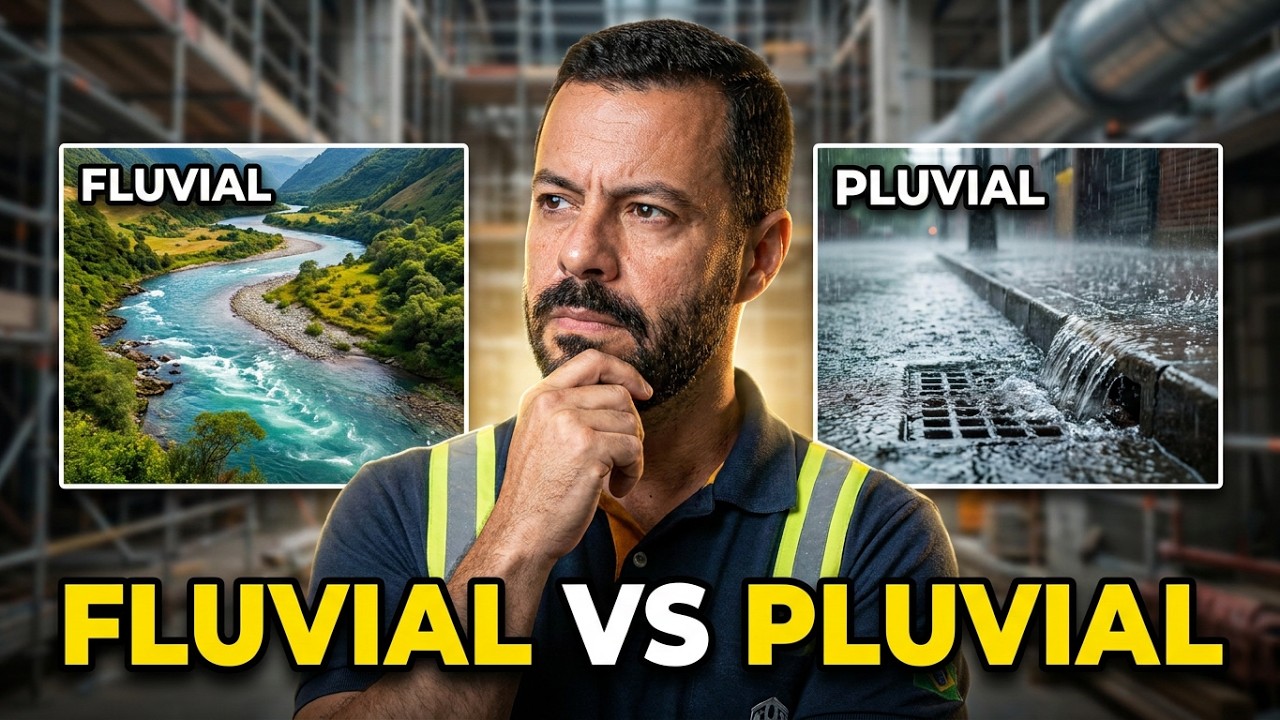 Águas Fluviais Vs Águas Pluviais - YouTube