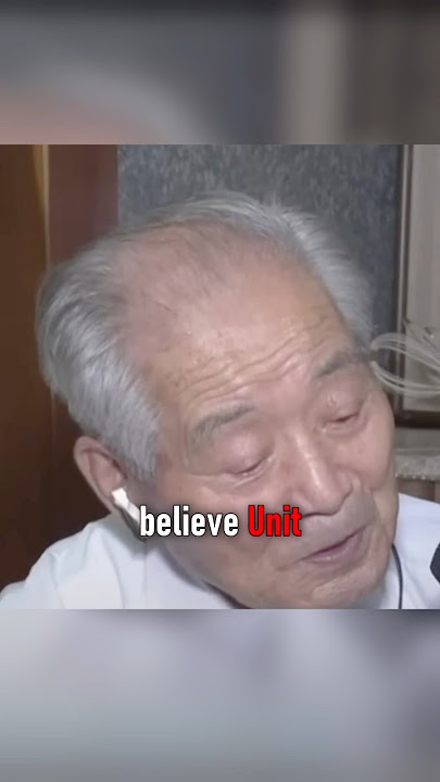 Veteran recalls Unit 731.. #ww2