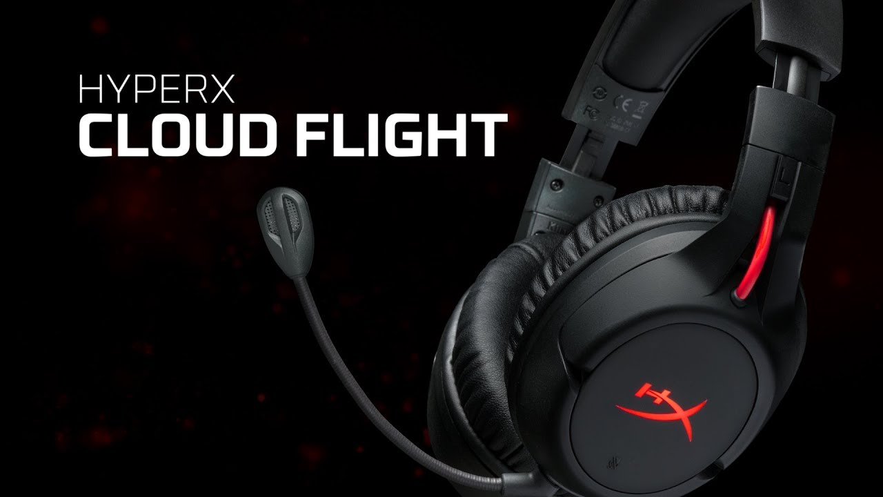 Wireless Gaming Headset for PS4 and PC - HyperX Cloud Flight 