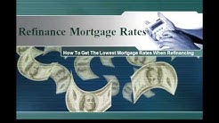 Refinance Mortgage Rates 