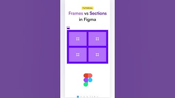 Frames vs Sections in Figma
