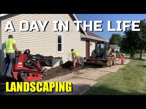 A Day In the Life of a 19 year old Landscaper