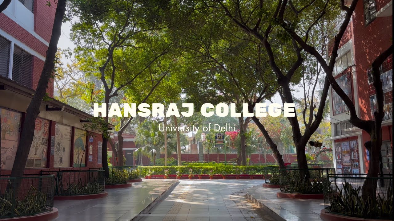 Hansraj College campus | University of delhi | DU - YouTube