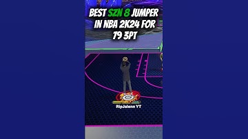 BEST JUMPSHOT FOR 78 3 BUILDS IN SEASON 8 NBA 2K24!!!!! #shorts