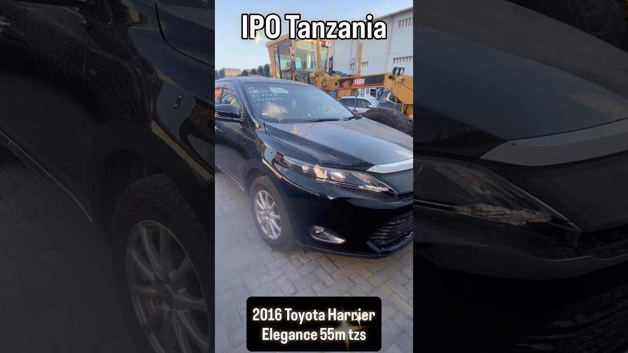 Toyota Harrier 2016 Black