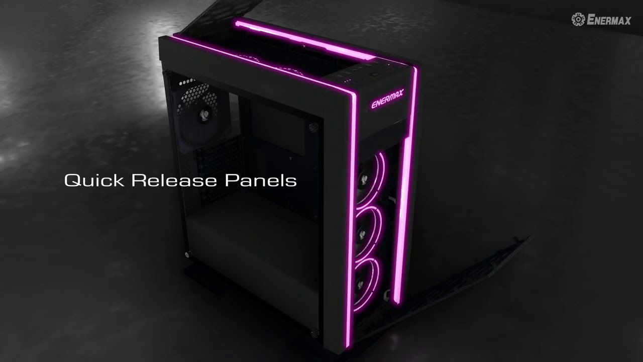 ECA3500BA-RGB ENERMAX PCケース SABERAY トップ