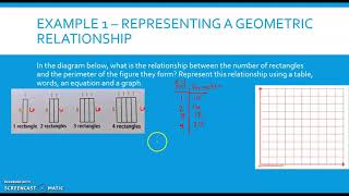 4.2 Linear Patterns: Representing a Geometric Relationship Profile