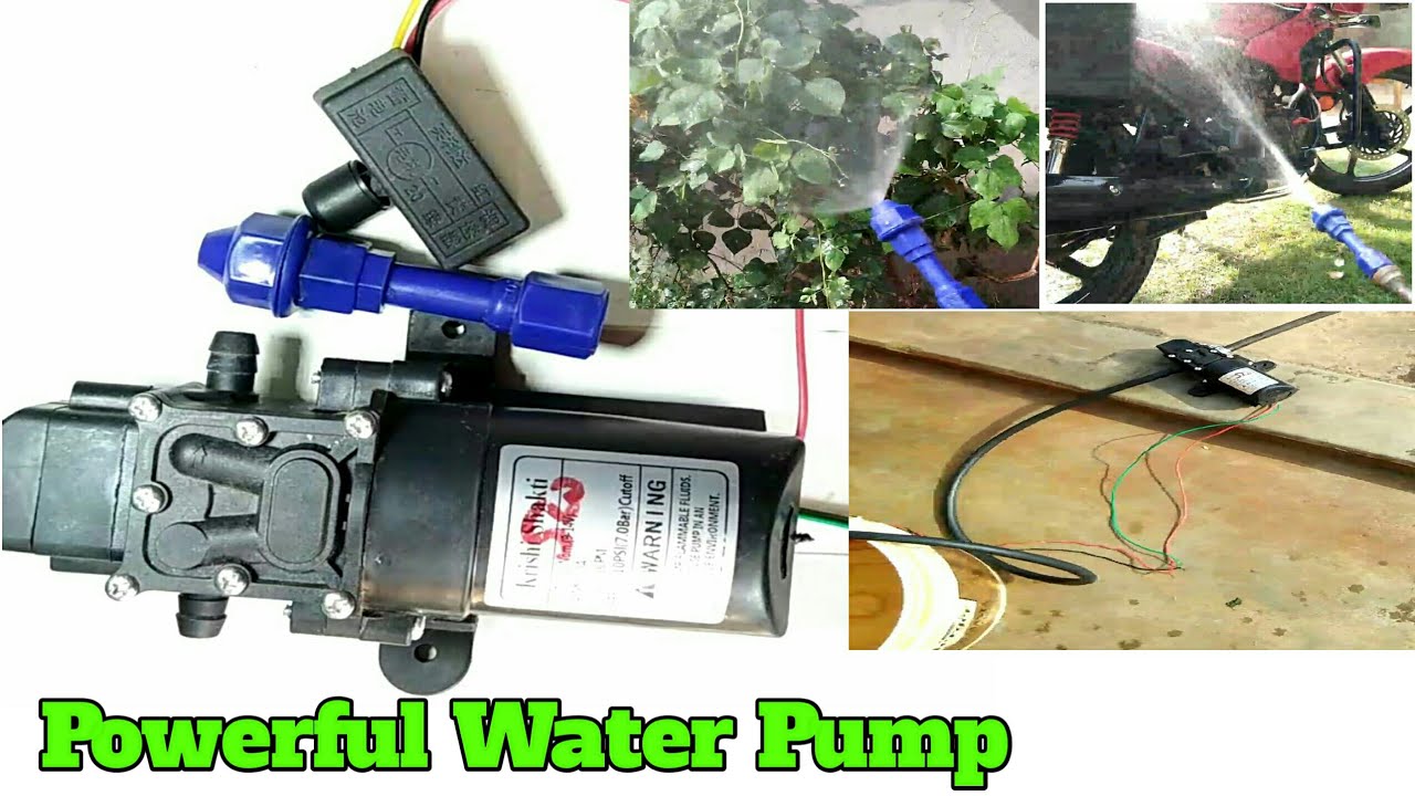 High Pressure Water pump high pressure Sprayer Water pump Regulator