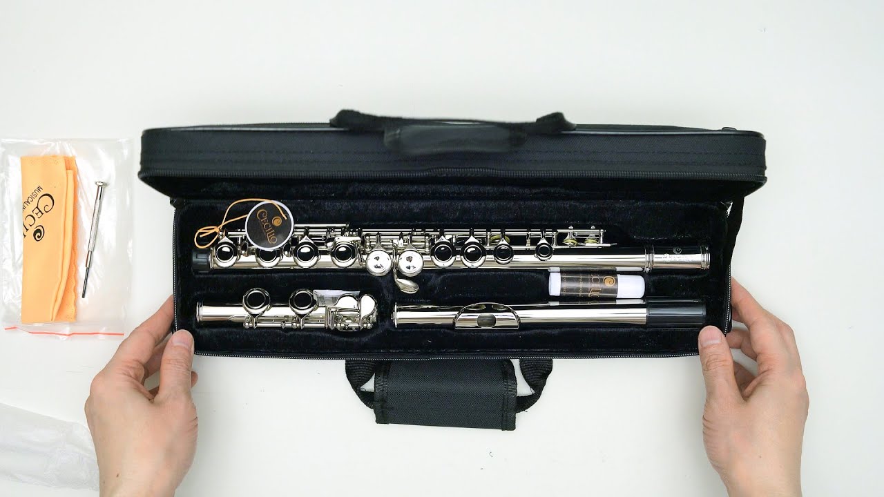 Cecilio High Grade Student C Flute Package Unboxing