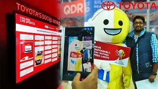 Auto Expo 2016 Installations at Toyota Stall