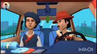 Pashto funny cartoon video _ da Taxi driver _lolovines _sadagull _pashtocartoon