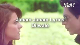 Janam Janam lyrical with Russian(Русский) subtitles