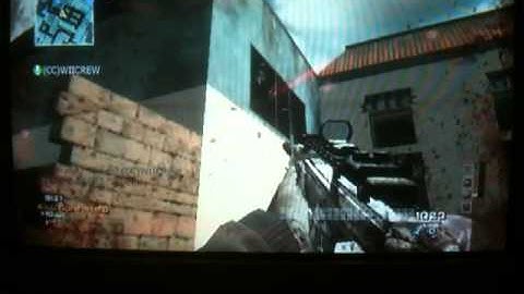 CoD MW3 Wii: God mode gameplay on Seatown Part 1