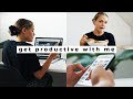 GET PRODUCTIVE WITH ME 🌿day in my life