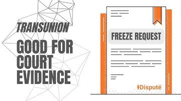 Protect My Report: TransUnion Security Freeze Letter, Send Via Mail - I Dispute & Repair Credit Fast