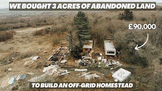 19 months later. Building our dream off-grid homestead. Abandoned land renovation in Wales