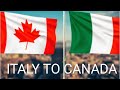 🇮🇹#ITALY#TO#CANADA🇨🇦travels ware thori jehi knowledge.   How to convert dreams in action plan 👍