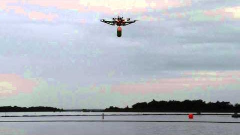 LifeGuard Drone - Life Jacket Launch - Save the Drowning