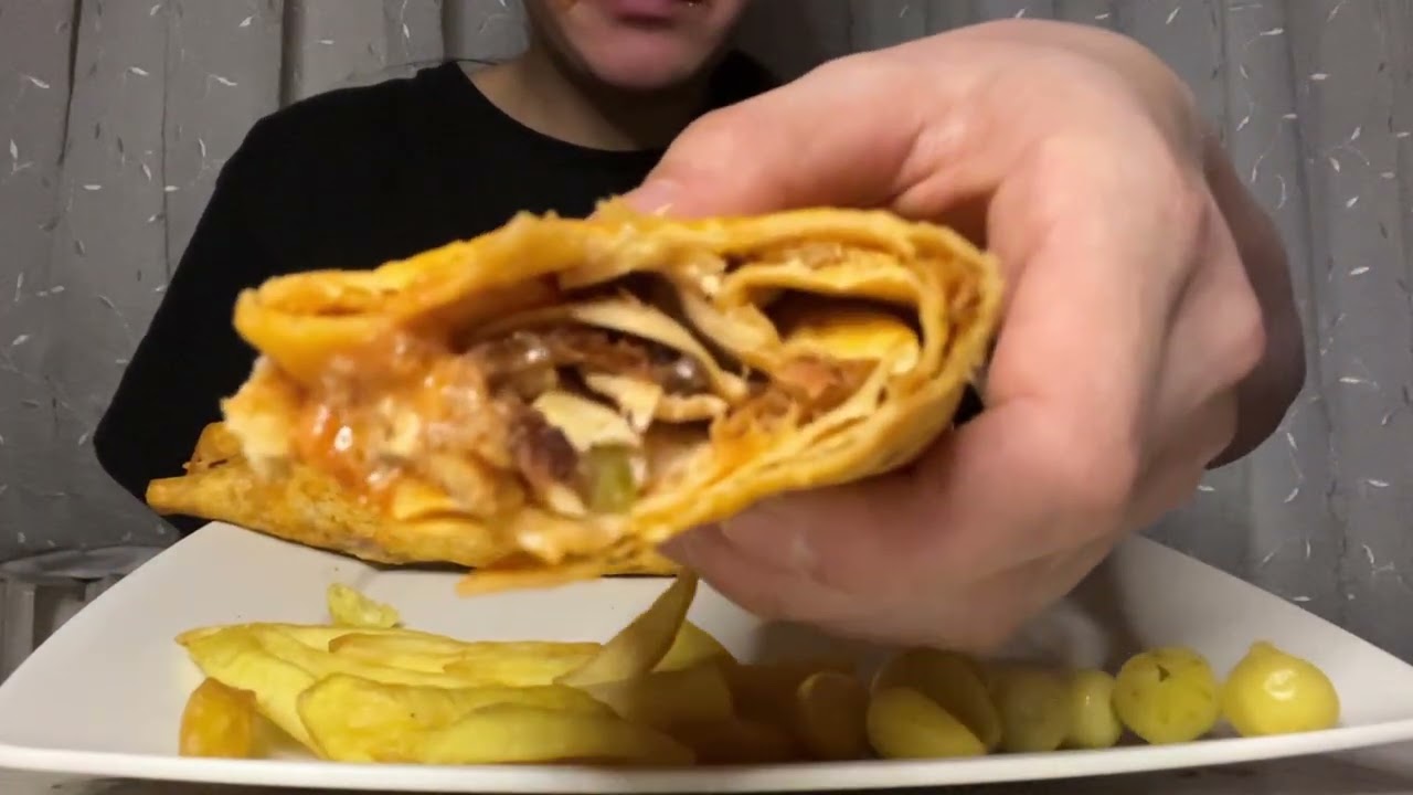 HATAY USULÜ TAVUK DÖNER DÜRÜM / ASMR / TURKISH FOOD 