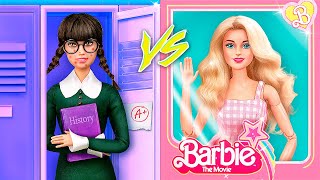 Cool Barbie vs Nerd Barbie/ LOL Surprise DIYs