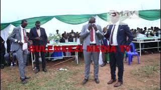 MC MUNDECHE MADE EVERY ONE HAPPY WITH HIS SPEECH IN KAMUSENENE KINYOGOGA.