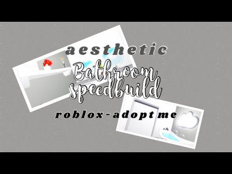 ADOPT ME ROBLOX AESTHETIC BATHROOM SPEEDBUILD YouTube Hqdefault 