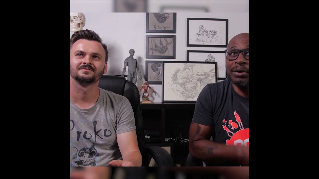 Pro Comic Artist REACTS!  Unexpected Superhero Drawing Challenge PART 1