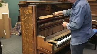 Acoustic to Digital Piano Conversion  Disassembly Part 1