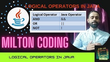 Logical Operators Example in Java Hindi ||  Logical Operators