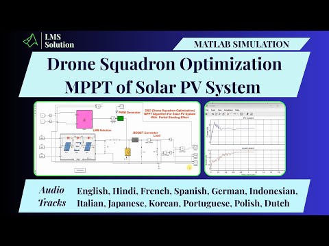 Drone Squadron Optimization MPPT of Solar PV System with Partial Shading Effect | Drone Squadron