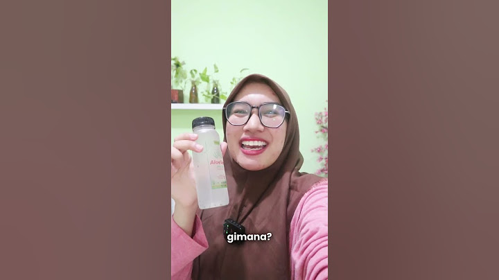 Unik banget jus lidah buaya di campur biji selasih, seger banget😋#HerbaveraIndonesia #LidahBuaya
