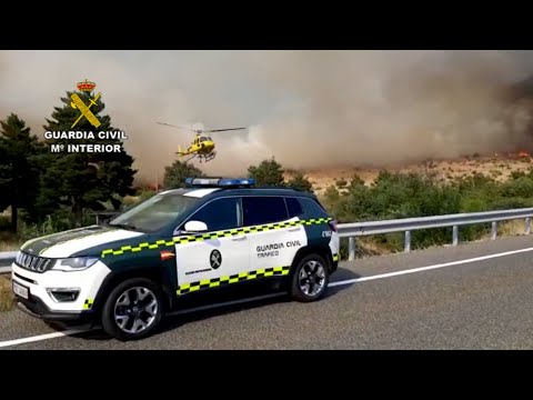Incendios forestales: un pirómano y un coche, orígenes de las llamas en Segovia y Castellón