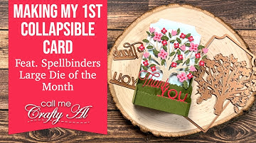 Pop Up Card with Spellbinders Large Die of the Month Club March 2023 #neverstopmaking