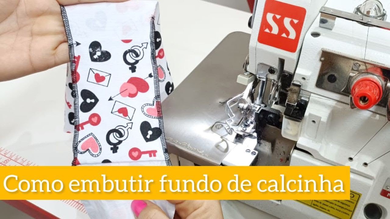 DICAS INICIANTE Como embutir fundo de calcinha com perfeição #dicasincriveis #lucienenunes