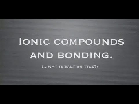 Thumbnail for VCE Chemistry Unit 1: Ionic compounds p2: Naming ionic compounds