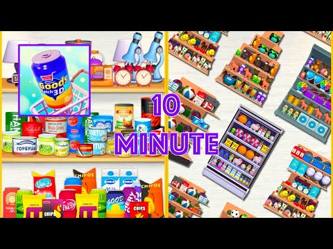 Goods Match 3D First 5 Minustes Gameplay #hypercasual