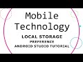 Shared Preferences Android Studio Tutorial