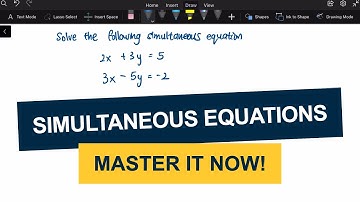 Simultaneous Equations Additional Mathematics [with free practice questions and worked answers]